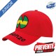 Casquette Newteam Price Rouge